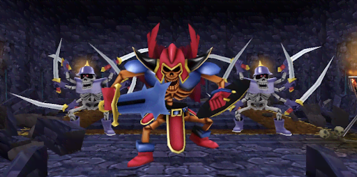 イルルカ_死者の城でナイトリッチを倒す