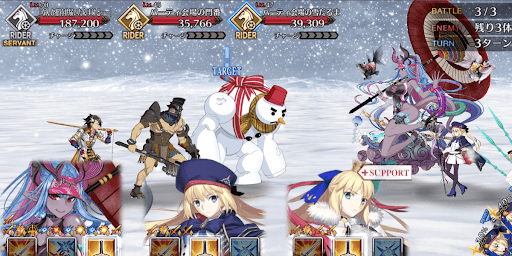 fgo-ルート整備大作戦！パウダーダスト級_バトル3