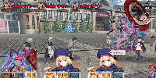 fgo-アントラクト・お芝居特訓！中級_バトル2