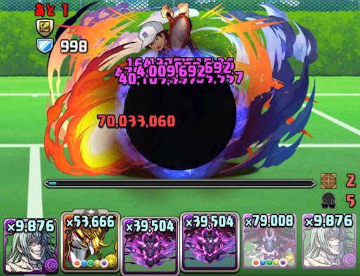 テニスの王子様チャレンジ-攻略パーティ