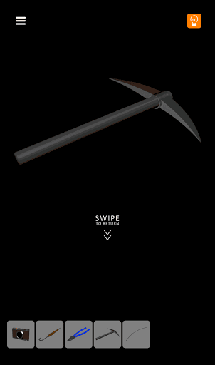 脱出ゲーム非常階段_5階_ピッケルを入手する