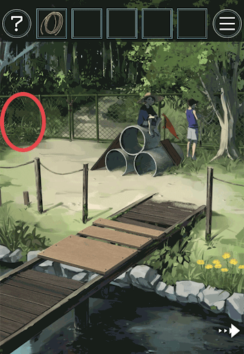 あの夏の日から脱出_入り口