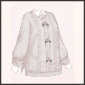 レイヤードニット