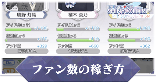 ファン数の稼ぎ方
