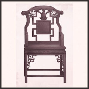紫檀の椅子