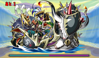 真夏の海王宮殿