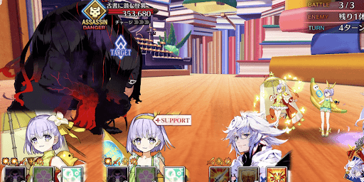 fgo-特訓散らかった書斎の整理整頓_バトル3