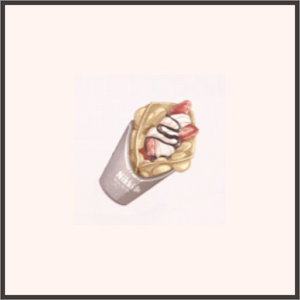 イチゴクレープ