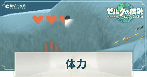 体力の回復方法と増やし方