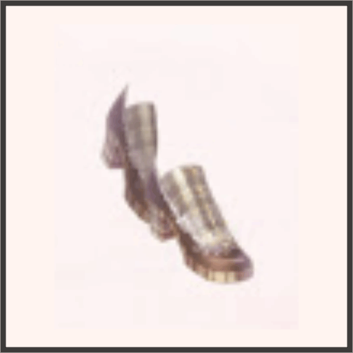 チェックソール（モカ）