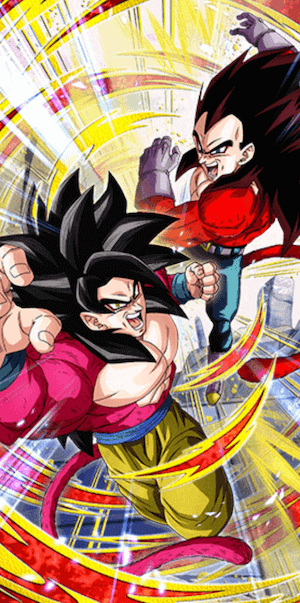 超克のバトル・超サイヤ人4孫悟空＆超サイヤ人4ベジータ