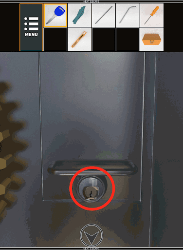 屋根裏部屋からの脱出