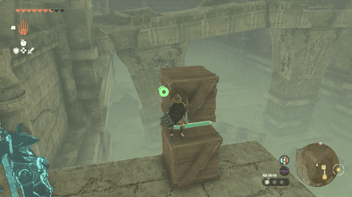 神殿の最奥まで進むと祠がある