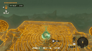 鳥望台の上部を塞いでいる障害物を退かす