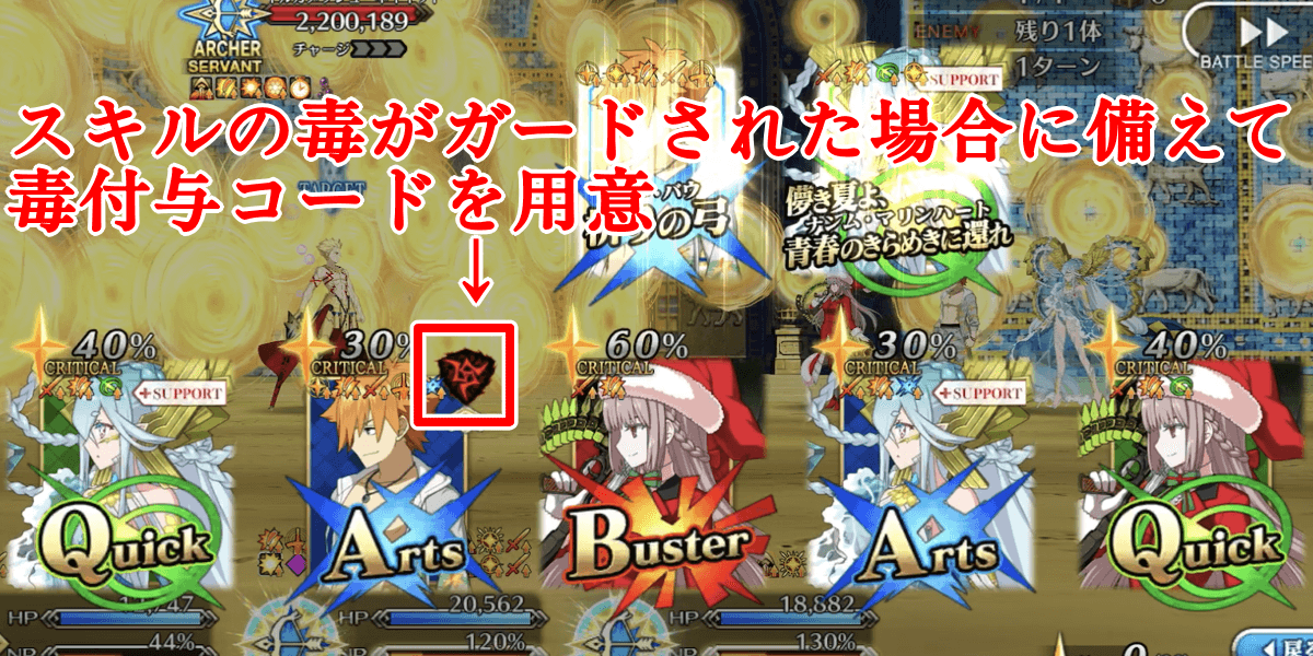 毒特攻のロビンで挑む