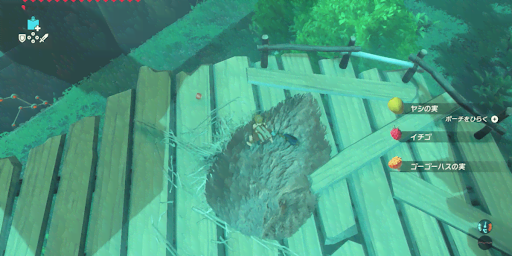 ゼルダBotW_武器と素材を回収