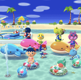 夏風レイアウトの画像