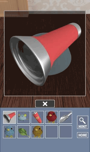 インコ脱出2_電池を懐中電灯に使用