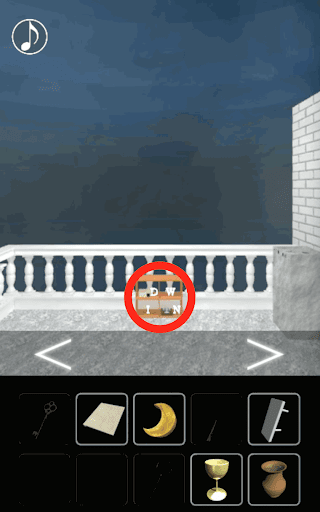 月の見える城からの脱出_半月の石入手まで