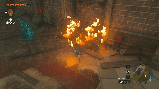 炎属性の攻撃で燃やして壊す