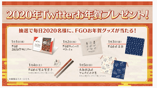 fgo-Twitterお年賀キャンペーン