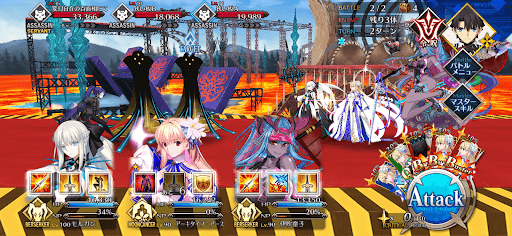 fgo-第壱関門 アサシンステップス_バトル2