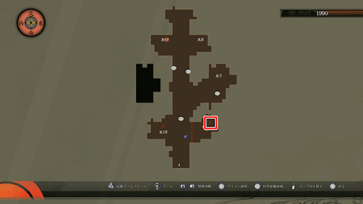 アラカナ回廊1990（マップ）