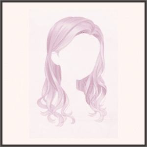 大きめカール（桃）