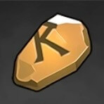 輝くルーンストーンの欠片