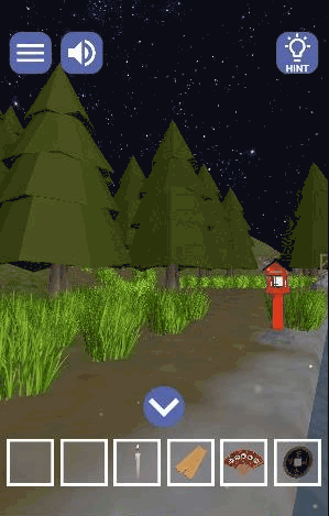 蛍の舞う星月夜_灯篭の色