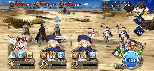 fgo-荒野の悪徳商人を捕まえろ！_バトル1