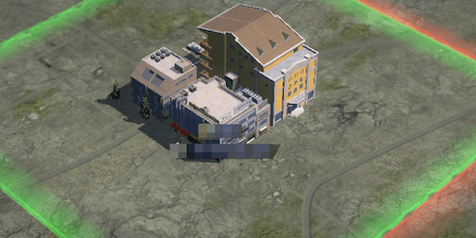 ランドマークの占領が最優先