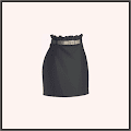 オフィスミニスカート（黒）