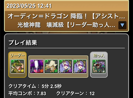 オーディンドラゴン降臨-トウカループ