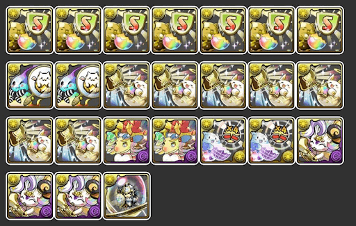 ドットチャレンジ-ドロップモンスター例