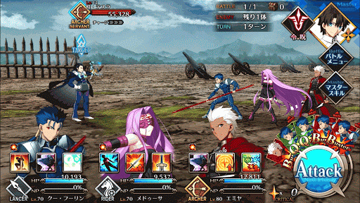 fgo-ユニバーサル鳥羽伏見の戦い【決着戦】バトル
