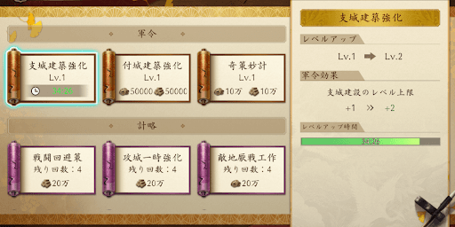 政策で機能を解放する