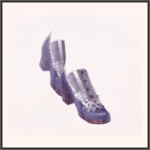 チェックソール（紅紺）