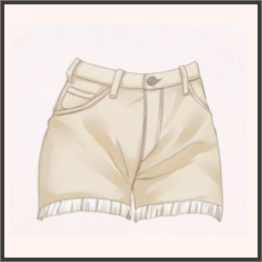 自由ショートパンツ（ベ）
