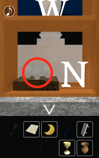 月の見える城からの脱出_半月の石入手まで