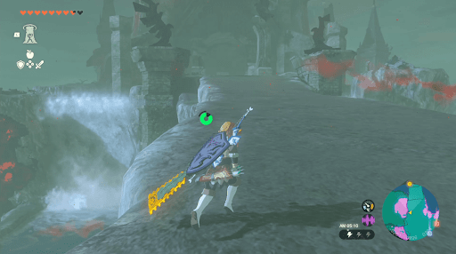 ハイラル城1階に戻る