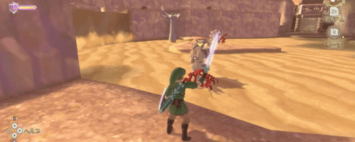 ゼルダSWS_ラネール砂漠西