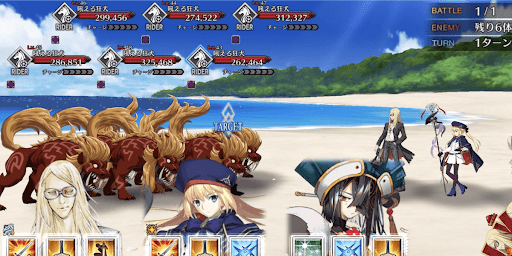 fgo-嵐に吼える1戦①