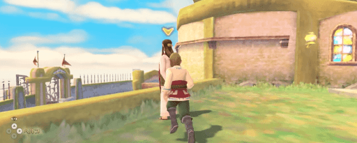 ゼルダSWS_ホーネル先生に話しかけよう