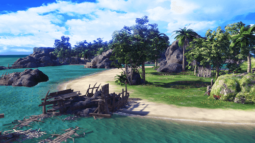 fgo-碧き浅瀬の小島