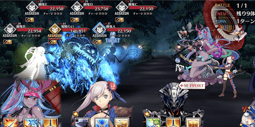 fgo-霊地争奪戦 寛永寺1戦①