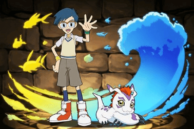 城戸丈＆ゴマモン