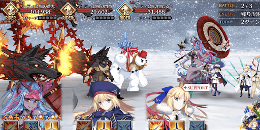 fgo-ルート整備大作戦！パウダーダスト級_バトル2