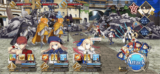 fgo-カルデアシアター 大人気御礼級_バトル1