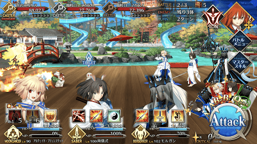 fgo-キャスト体験！癒しのプールテーマパーク！_バトル2